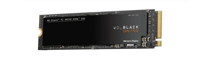 כונן SSD &rlm;  &rlm;פנימי Western Digital SN750 WDS500G3X0C 500GB